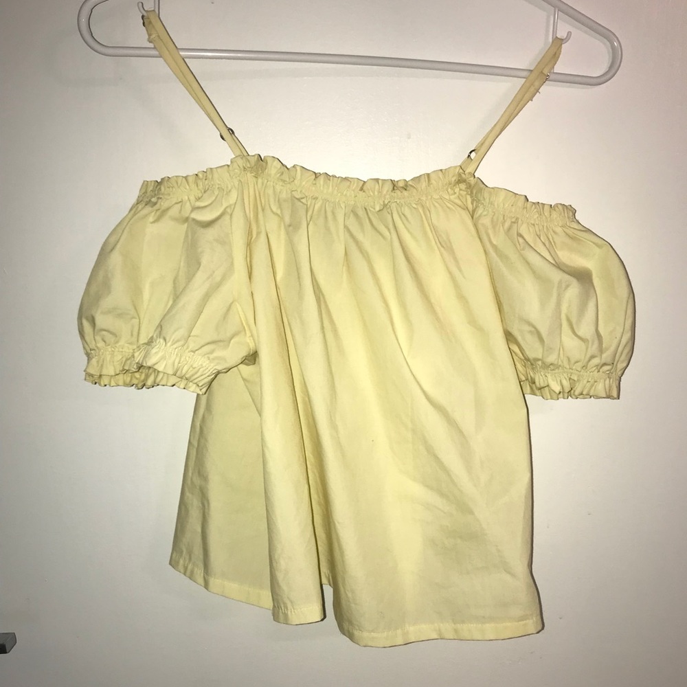 Yellow blouse